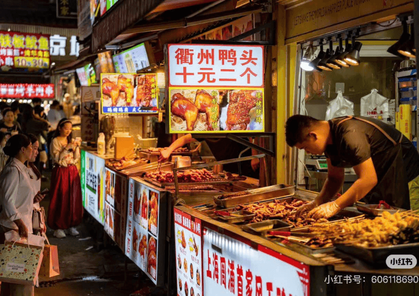 Khám phá chợ đêm Nam Cường: Thiên đường ẩm thực Côn Minh